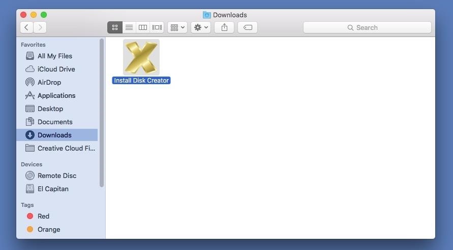 install creator for mac